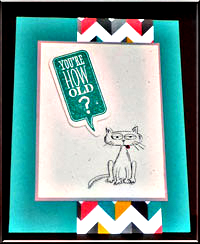 Need a clean and simple card for a dear friend?