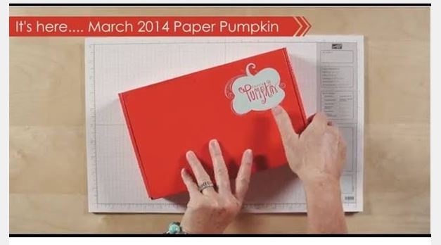 March 2014 Paper Pumpkin Kit