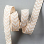 Natural  Chevron Ribbon