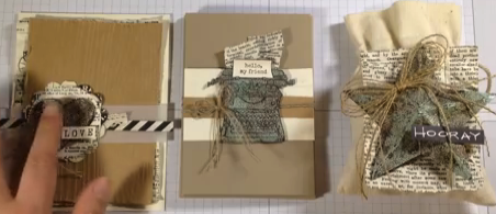 Faux Rusted Metal Embellishments – Stampin’ Up!