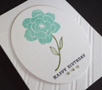 Simple Stems – April Thank You Cards