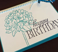 Best Thoughts, Stampin’ Up!