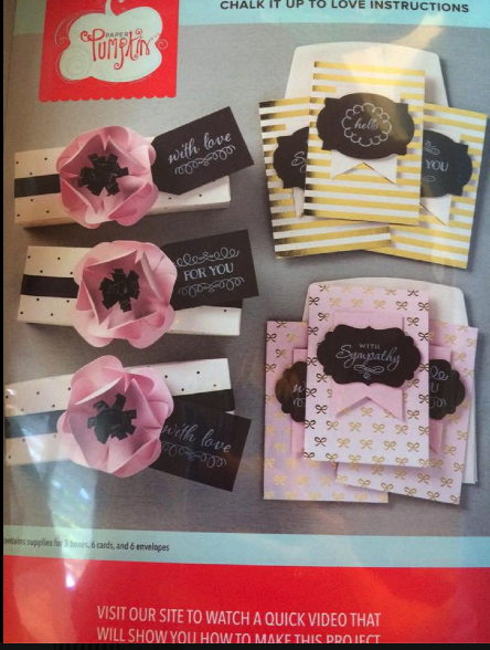 August 2015 Paper Pumpkin Kit