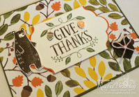 Thankful Forest Friends – Stampin’ Up!