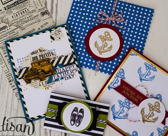 Masculine Cards & Manly Envelopes