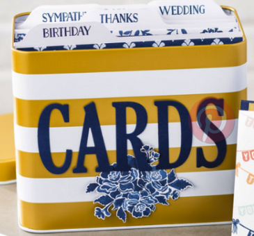 Sale-A-Bration 2017 popular Card Organizer Tin almost out of inventory!