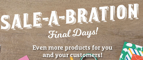 New items added to Sale-a-Bration!