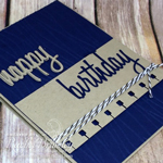 Masculine Happy Birthday