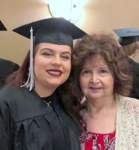 1-Cissy & Grandma graduation 2018