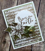 Christmas Sprig in Gold