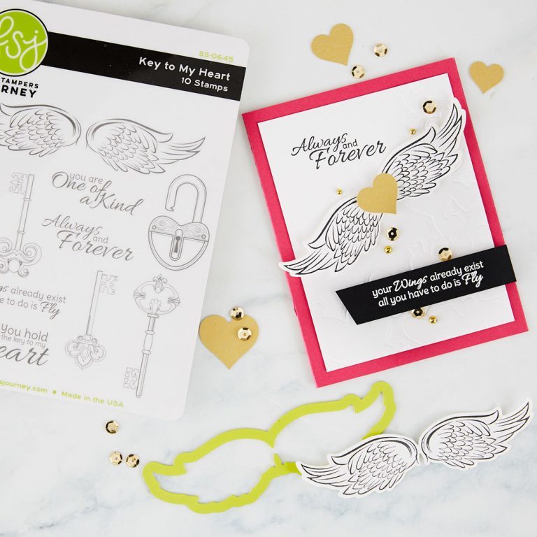 Stamp of the Month, January 2019, Key to my Heart