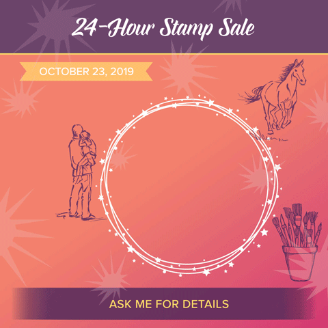 Stamp Sale – Wednesday only