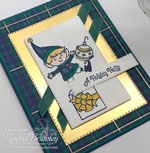 Elfie Wrapped in Plaid