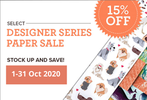 Designer Series Paper sale continues