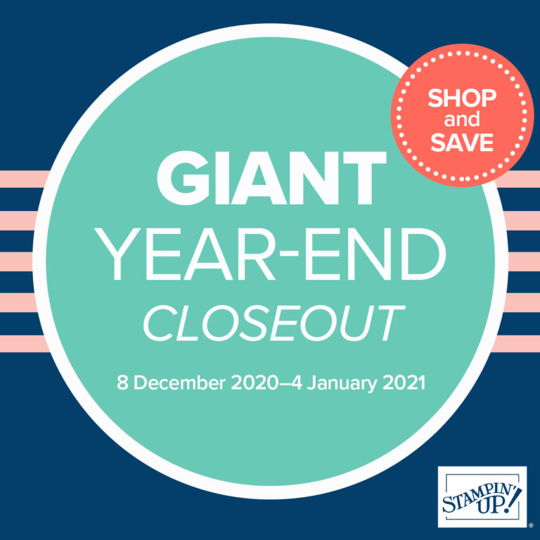 Year End Closeout Sale starts Tuesday, 8 December