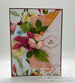 Fine Art Floral Designer Series Paper, Royalty Challenge Day #7