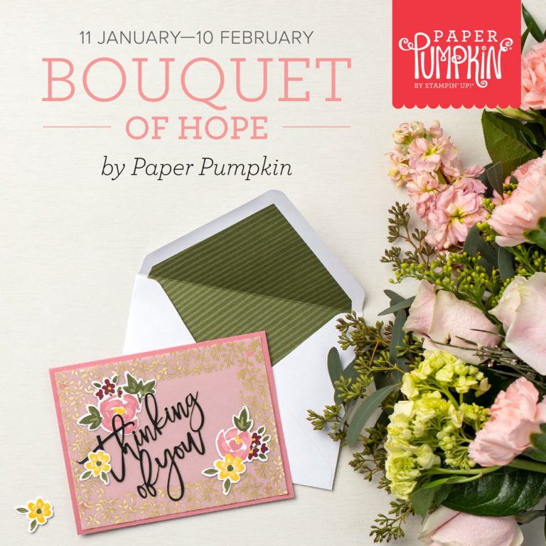 Bouquet of Hope Paper Pumpkin Jan-Feb 2021