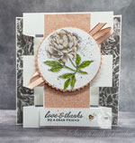 Fun Fold Card – Prized Peony