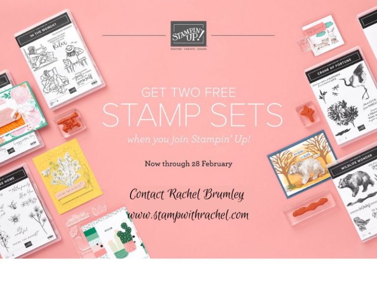 Who doesn’t want 2 FREE STAMP SETS!