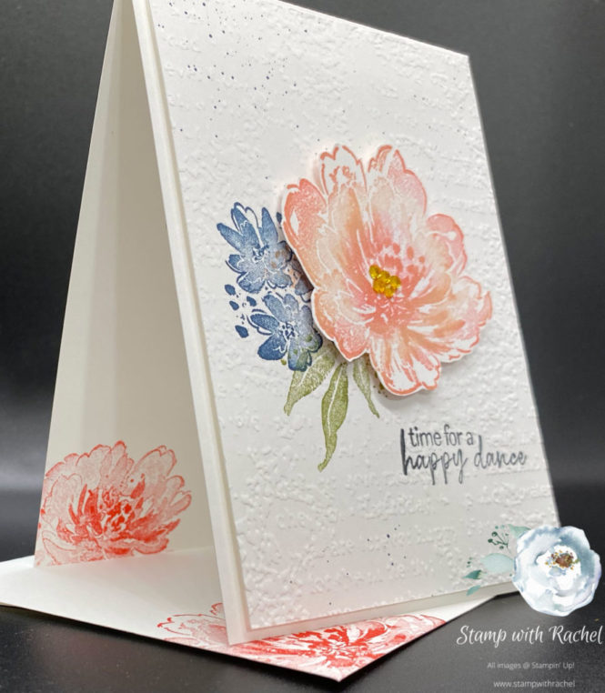 Flowing Flowers for a Happy Birthday Card | Stamp with Rachel