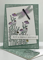 Free Tutorial Using The Dragonfly Garden Stamp Set