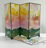 New Horizons and a Screen Door Fund Fold card