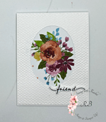 A Clean and Simple Card using Awash in Beauty Designer Series Paper