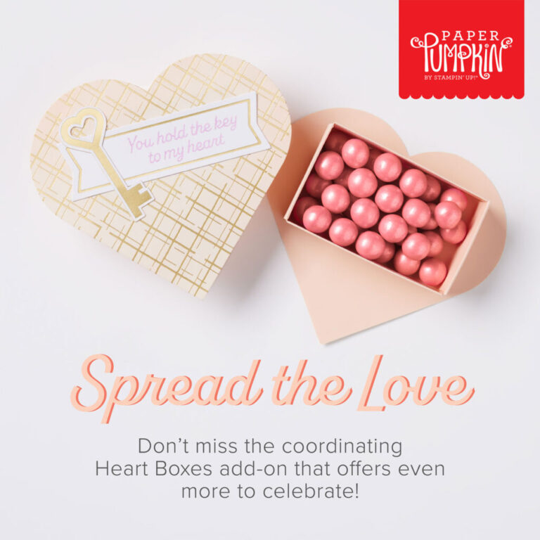 January 2023 Paper Pumpkin – Key To My Heart