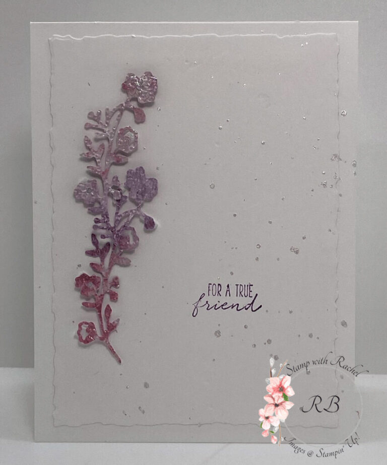 For a True Friend – Clean and Simple Monday