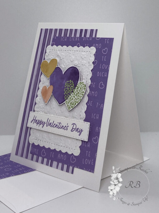 Sweet Talk for Happy Valentine’s Day! | Stamp with Rachel