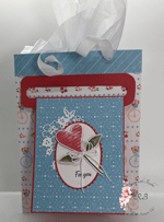Country Bouquet Card and Gift Bag