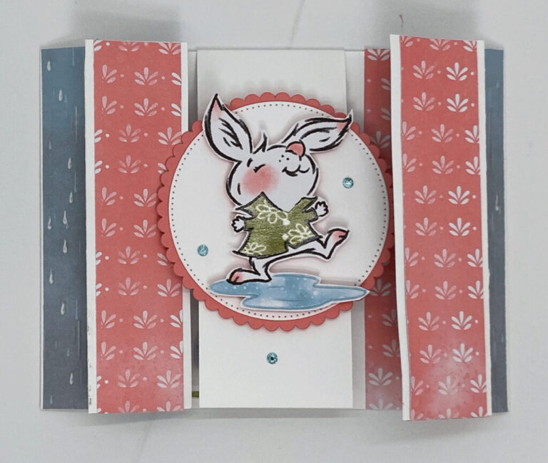 Look Ma – no stamping with Rain or Shine