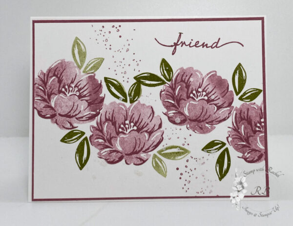 Two Tone Floral Stamp Set
