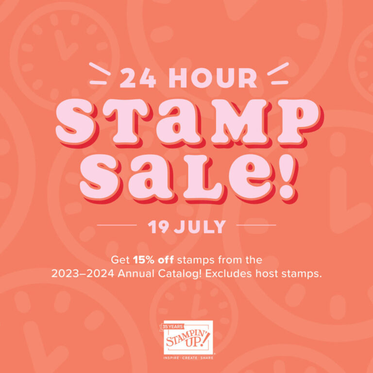 GET READY FOR A STAMP-TACULAR SALE!