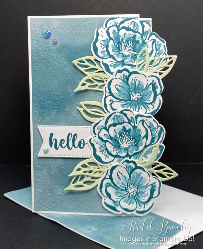 Irresistible Blooms in Pretty Peacock! | Stamp with Rachel