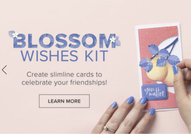 The Blossom Wishes Kit is the latest addition to the Kit Collection