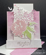 Textured Floral Bundle Fun Fold Card and Video