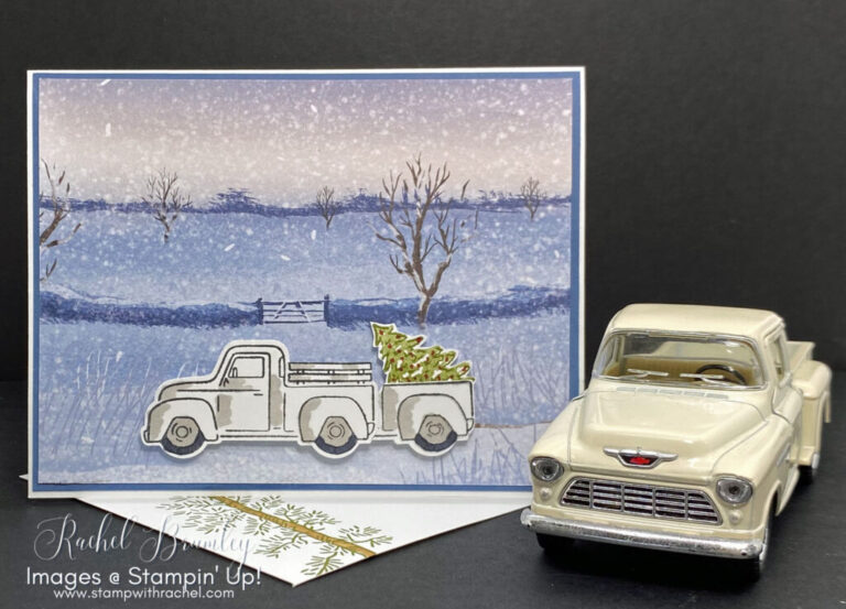 Trucking Along on a Beautiful Winter Day