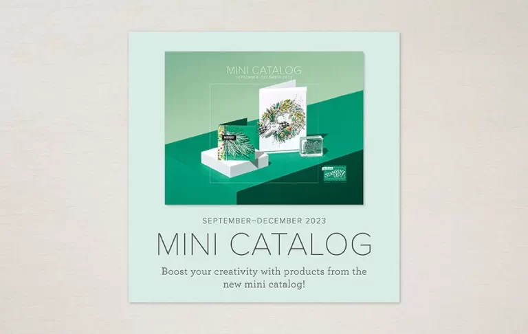 “Crafting Dreams on a Budget: Join Our Designer Series Paper Share and Experience the Stampin’ Up! Mini Catalog Magic!”