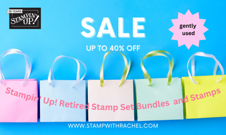 Timeless Treasures: Unleash Your Creativity with My Collection of Retired Stampin’ Up! Products for Sale