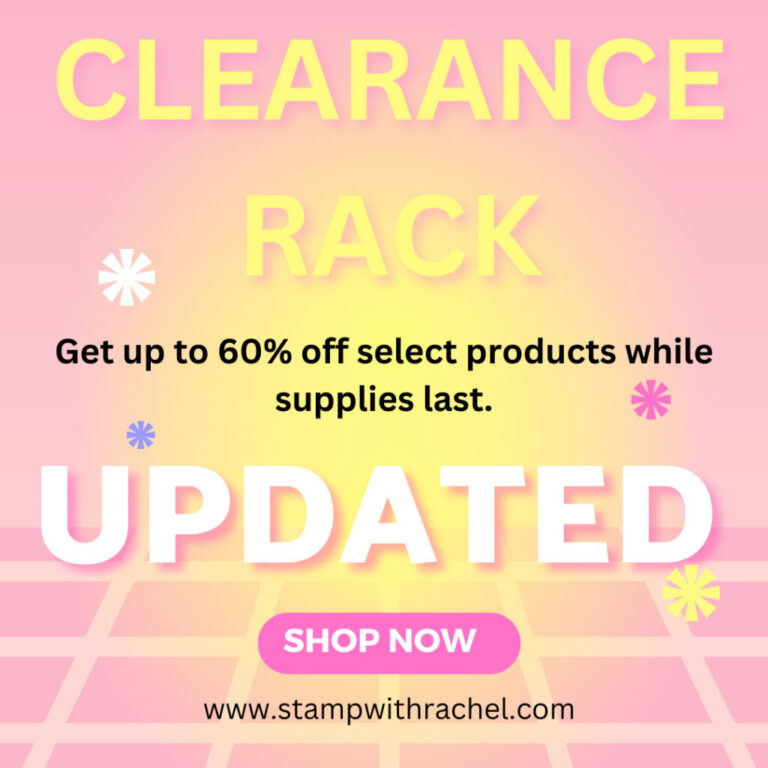 It’s Clearance Time Refresh!