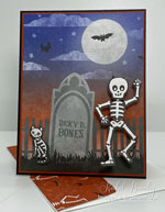 Creatively Unleashed: Dancing to the Monster Mash with the Bag of Bones Stamp Set and Them Bones Designer Series Paper