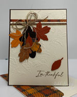 Crafting Delight: Creating a Stunning Autumn-themed Card that captures the essence of the fall season