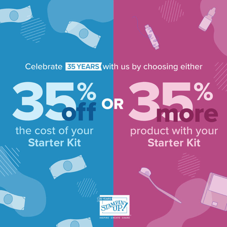 Grab Your Starter Kit: A Steal at $35.00 Off or $35 Bonus in Products!