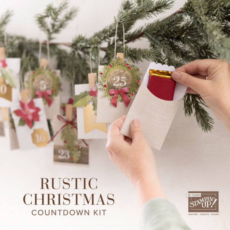 RUSTIC CHRISTMAS COUNTDOWN KIT