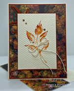 Crafting Inspiration: Design a Stunning Fall-Themed Card with the Inked and Tiled Stamp Set