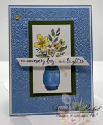 DIY: Everyday Details Bundle Meets Distressed Tile 3D Embossing Folder
