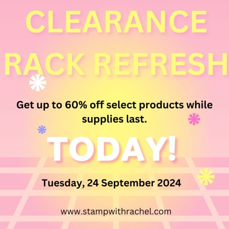 Clearance Rack Refresh