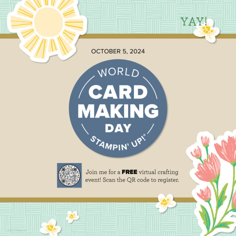 📝 Register for 🌎✉️ World Cardmaking Day – October 5, 2024 🎨🖋️