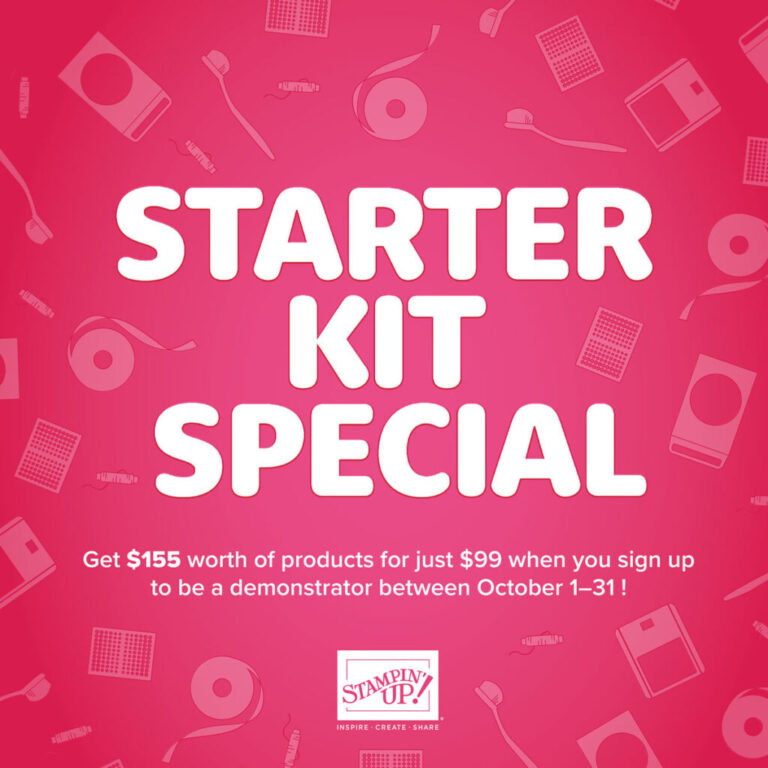 October Crafting Bonanza: Enhanced Starter Kit Offer & 30% Kit Savings